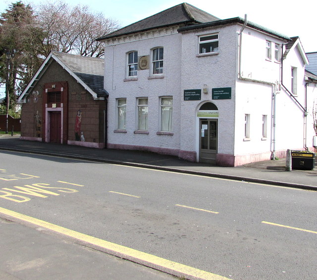 Town hall, library & community centre, Caerleon