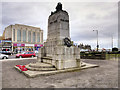 SD4364 : Morecambe and Heysham War Memorial (north and east faces) by David Dixon
