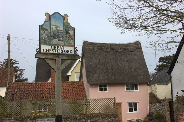 Great Chesterford village sign