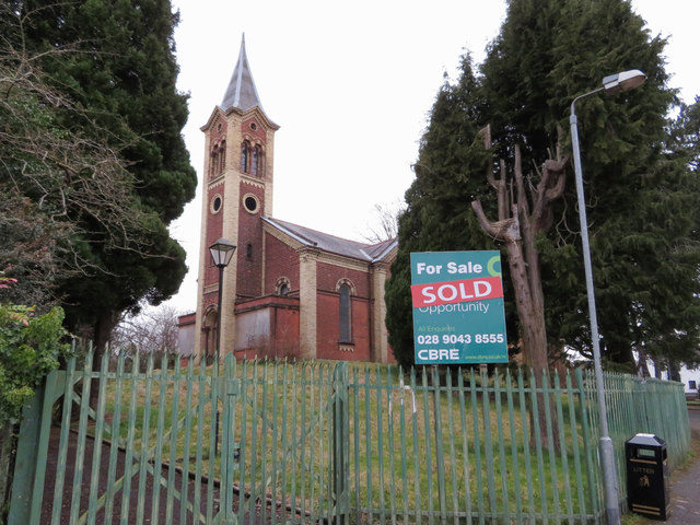 Disused church in Dunmurry ... now sold