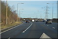 A13, eastbound