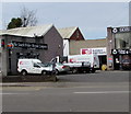 S D builders merchants premises and vehicles, 45 Caerleon Road, Newport