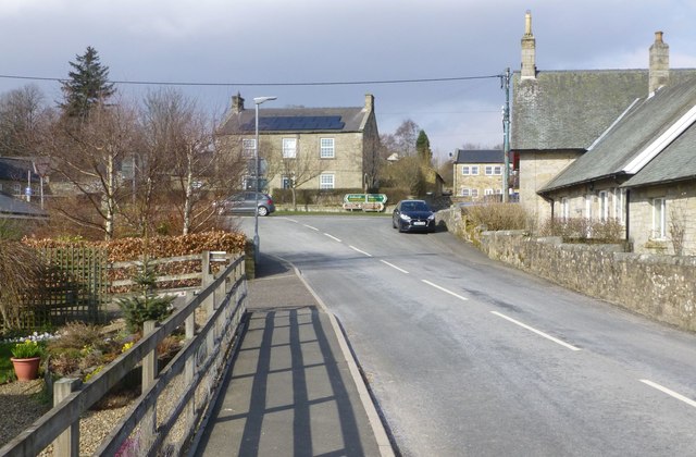 Entering Otterburn