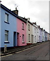 SX8960 : Pastel colours, Roundham Road, Paignton by Jaggery