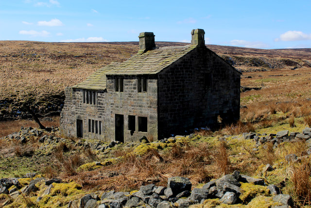 Ruins Of Pad Laithe Chris Heaton Cc By Sa Geograph Britain And Ireland