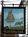 Inn Sign, Plough and Sail, Paglesham Eastend