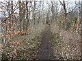 Former railway route, heading east to Keswick Station