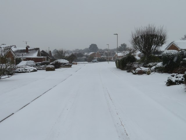 Winter conditions - Matthews Way © Mr Ignavy cc-by-sa/2.0 :: Geograph ...