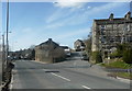 The junction of Bingley Road with Halifax Road. Cross Roads, Haworth