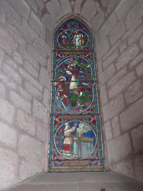 St. Mary Magdalene, Lanercost: stained glass window (c)