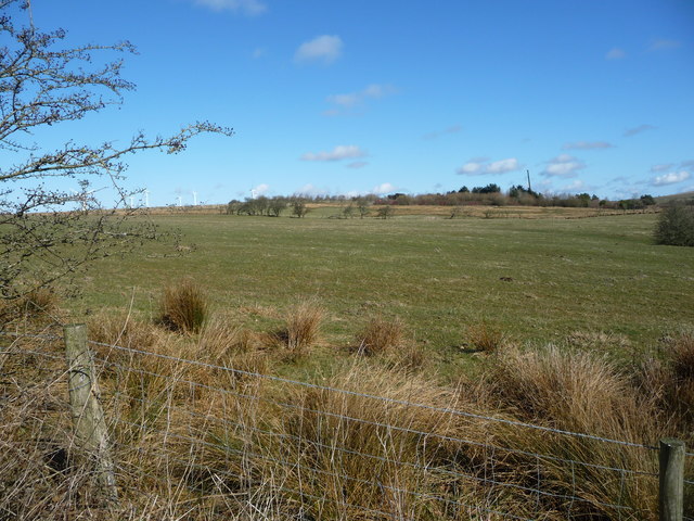 Farmland west of Stinkeld Quarry