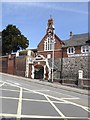 SX9292 : Entrance arch to Holloway Street Schools, now used by Jehovah's Witnesses by David Smith