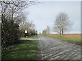 Headwell Lane leaving Barkston Ash