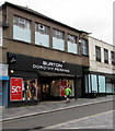 Combined Burton and Dorothy Perkins shop in Pontypridd