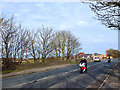 Motorcyclists on Back Drain Bridge