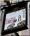 Tumble Inn name sign, Pontypridd