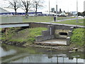 Drainage culvert discharging into the River Sow