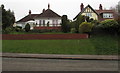 Houses on the north side of The Highway, New Inn