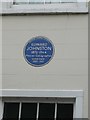 Blue plaque for Edward Johnston 