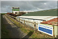 Path to the control tower, Bodmin Airfield