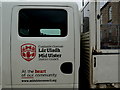 Markings on council van, Aughnacloy