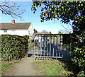 TM3674 : Pedestrian Entrance of the Walpole & Cookley Community Pavilion & Playground by Geographer