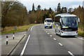 NH7902 : Mückenhausen Coach on the A9 near Lynchat by David Dixon