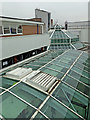 Roof lights on the Wulfrun Centre in Wolverhampton