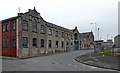 Factory frontage in Frederick Street, Wolverhampton