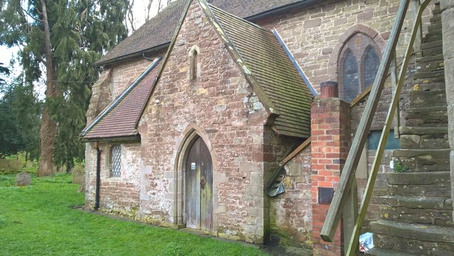 Stanton Lacy Church (entrance view #2)