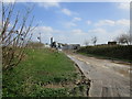 Entrance to a poultry unit, Bolton Lane