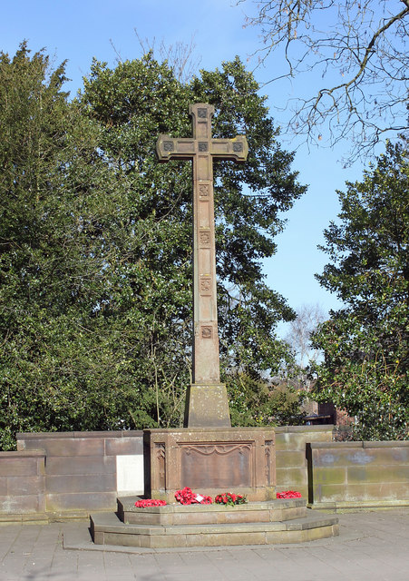 Hoole and Newton War Memorial, Chester