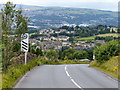 Otley Road descending towards East Morton