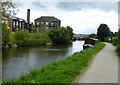 Former Airedale Mill along the Leeds and Liverpool Canal