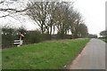 Heath Lane and pipeline marker, Wilsford Heath