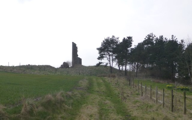 Remains of Duddo Tower