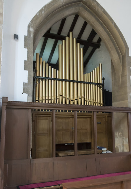 Organ, St Andrew's church, Epworth