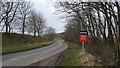 NX7152 : The road near Jordieland by Peter Mackenzie