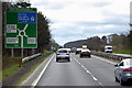 Southbound A9 to the West of Dunblane