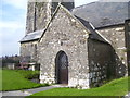 St Twynnells Church - porch