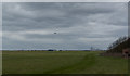 Planes taking off from Blackpool International Airport