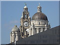 Iconic juxtaposition - Liverpool skyline