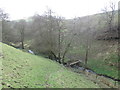 Footbridge on the path from Abney to Nether Bretton