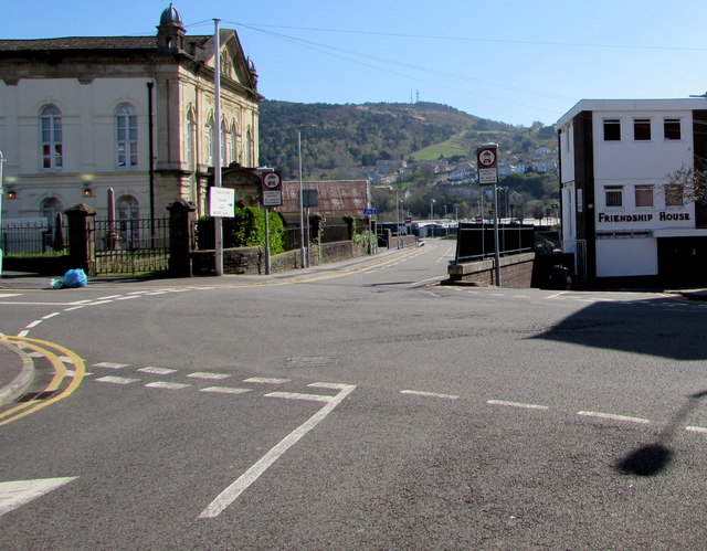 Crossroads east of High Street Swansea © Jaggery :: Geograph Britain ...