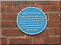 Blue Plaque on Old Fire Station (Tenbury Wells)