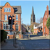 SE2735 : Headingley: St Michael's Lane and Cardigan Road by John Sutton
