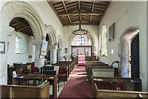 TF0349 : Interior, St Andrew's church, Cranwell by Julian P Guffogg