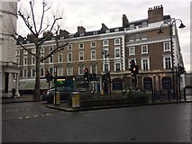 TQ2678 : Junction of Queen's Gate with Old Brompton Road, South Kensington by Richard Cooke