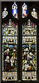 Stained glass window, St Andrew