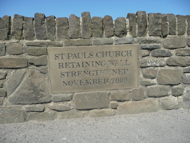 Datestone Alongside The A629 Halifax © Humphrey Bolton Cc By Sa20